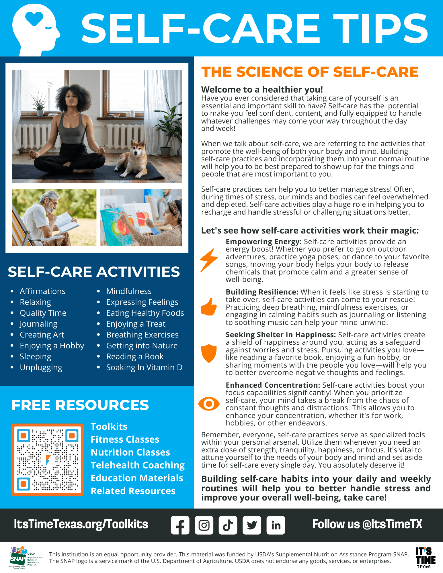 Self-care tips